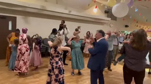 A packed dance floor at a Rubicon celebration